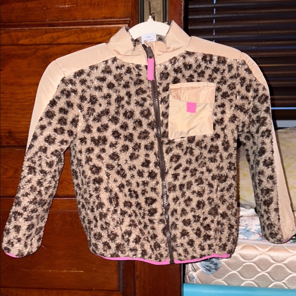 Wonder Nation Brown and Pink Jacket